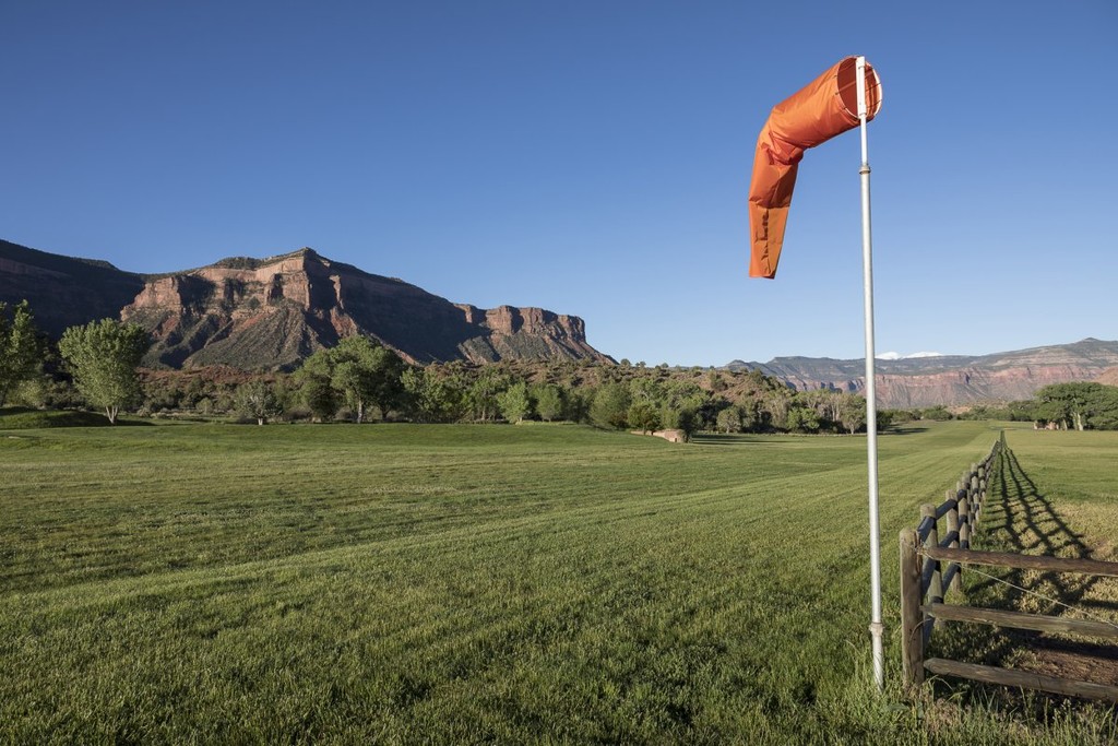 a grass landing strip helipad and hangar make the ranch convenient for those with the means to fly privately hendricks usually reaches the estate by helicopter | Lamianow.gr