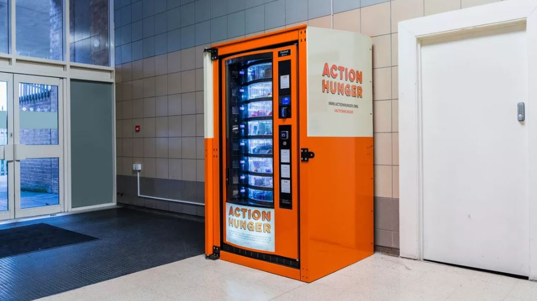 Άπειρα ρισπέκτ για τον αυτόματο πωλητή φαγητού σε Αστέγους