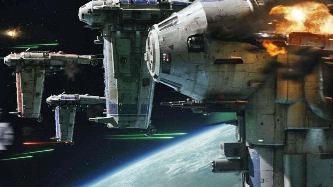 Έτσι γυρίστηκε η αρχική σκηνή μάχης στο «The Last Jedi»